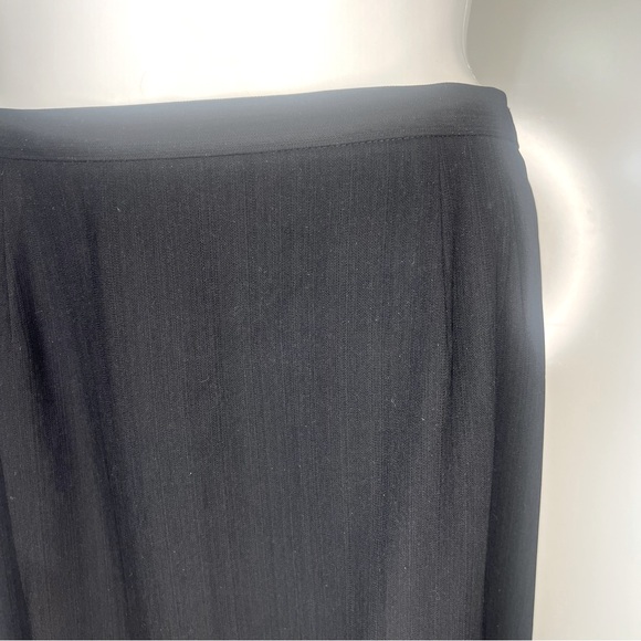 (18) Women’s WORTHINGTON-Black Straight Pencil Skirt Suit Lined one button Zip - Picture 4 of 15